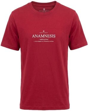 Brunello Cucinelli T-Shirt - Red