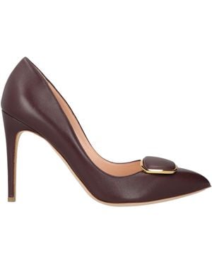 Rupert Sanderson Court Shoes Leather - Brown