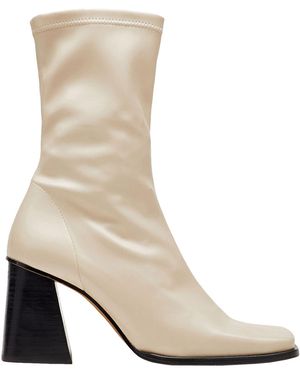 8 by YOOX Ankle Boots - White
