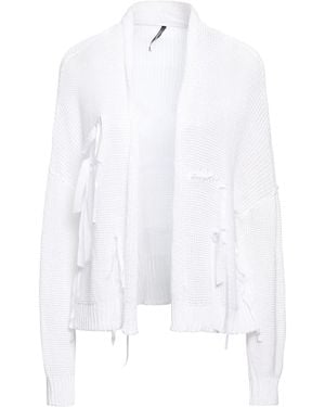 Pierantonio Gaspari Cardigan Linen, Cotton - White