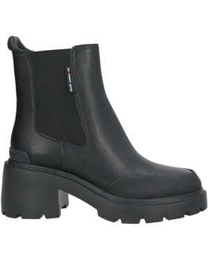 Tommy Hilfiger Ankle Boots Leather - Black