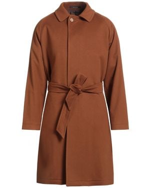 Tagliatore Coat Virgin Wool, Cashmere - Brown