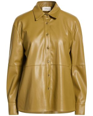 ViCOLO Khaki Shirt Polyester, Polyurethane - Green