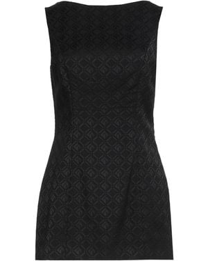 Marine Serre Top Viscose, Wool, Elastane, Polyamide - Black