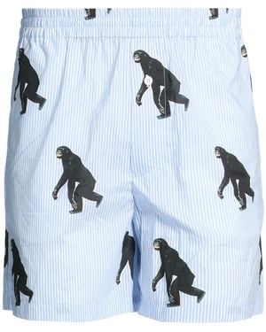 Moschino Light Shorts & Bermuda Shorts Cotton - Blue