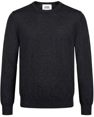 Alpha Studio Pullover - Blau
