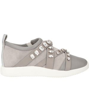 Giuseppe Zanotti Sneakers Leather - Gray