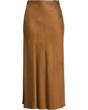 Gentry Portofino Maxi Skirt Viscose, Cupro - Brown