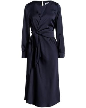 Marella Midnight Midi Dress Polyester - Blue