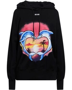 MSGM Sweatshirt Cotton - Black