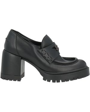 Casadei Loafers Leather - Black