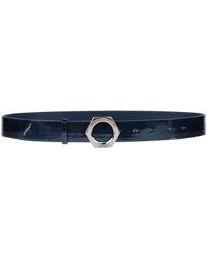 Off-White c/o Virgil Abloh Belt Cow Leather - Blue