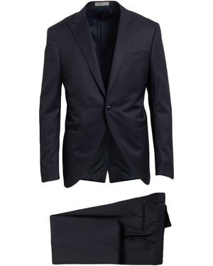 Corneliani Suit Virgin Wool - Blue