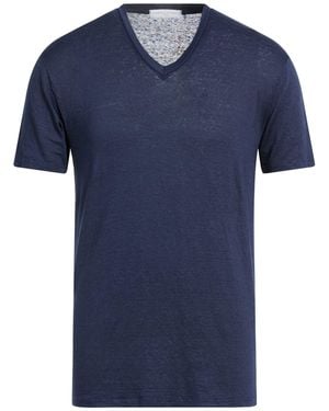 Daniele Fiesoli T-Shirt Linen, Elastane - Blue