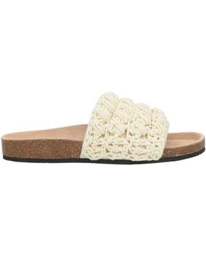 JW Anderson Sandals Textile Fibres - White