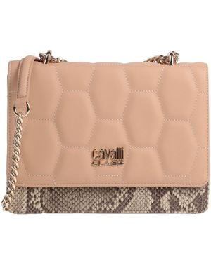 Roberto Cavalli Cross-body Bag - Natural