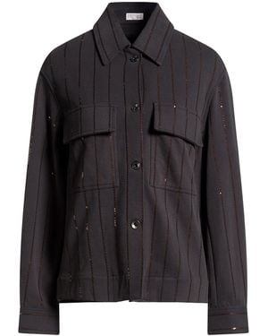 Brunello Cucinelli Jacket Cotton - Black