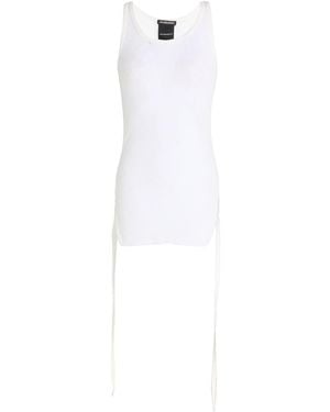 Ann Demeulemeester Tank Top - White