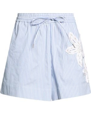 Sandro Shorts & Bermuda Shorts Cotton, Elastane - Blue