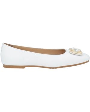Baldinini Ballet Flats Leather - White