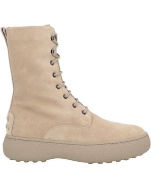 Tod's Ankle Boots Leather - Natural