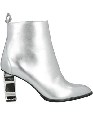 KARL LAGERFELD Botines De Caña Alta - Blanco