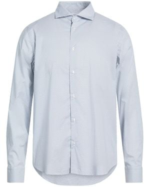 Manuel Ritz Shirt Cotton, Elastane - Blue