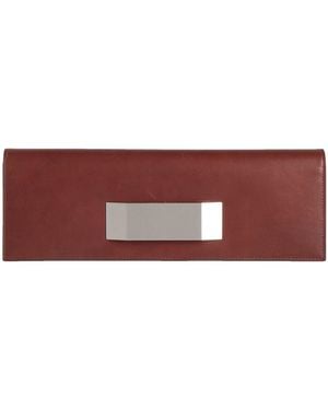 Rick Owens Handbag Cow Leather - Red