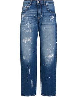 Grifoni Jeans Cotton, Elastane - Blue