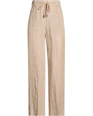 Peserico Pants Linen - Natural