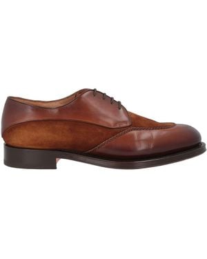 Santoni Lace-Up Shoes - Brown