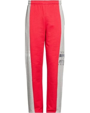 VTMNTS Pants Cotton, Polyester - Red