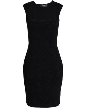 Versace Mini Dress Viscose, Cotton, Polyacrylic - Black
