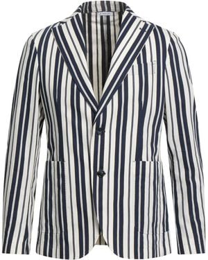 Manuel Ritz Blazer Cotton, Polyamide - Blue