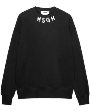 MSGM Sweatshirt - Schwarz