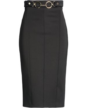 alma sanchez Midi Skirt Polyester, Elastane - Black