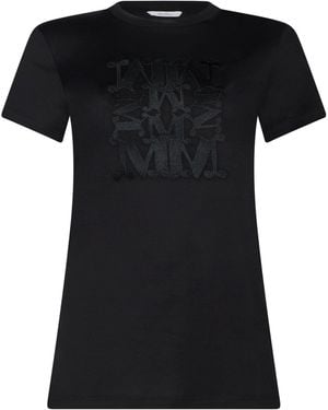 Max Mara Camiseta - Negro