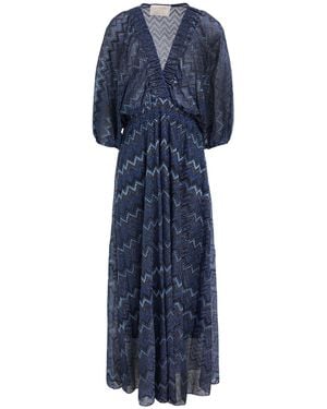 Kaos Maxi Dress - Blue