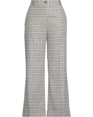 ROSSO35 Pants Wool, Viscose, Polyester, Elastane - Gray