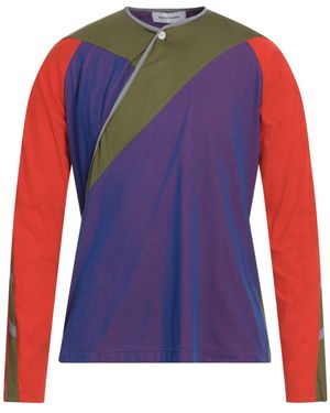 Kiko Kostadinov T-Shirt Elastane, Lyocell, Cotton - Red