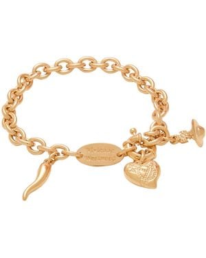 Vivienne Westwood Della Bracelet -- Bracelet Brass - Metallic