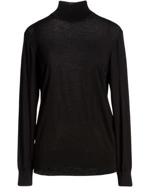 PANGAIA Rollkragenpullover - Schwarz
