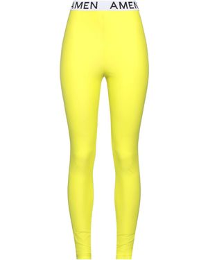 Amen Leggings - Yellow