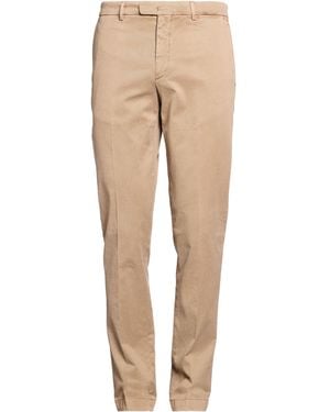 Boglioli Sand Pants Cotton, Silk, Elastane - Natural