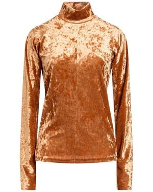 forte_forte Tan Top Polyester, Elastane - Brown