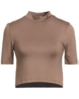 hinnominate T-Shirt Viscose, Elastane - Brown