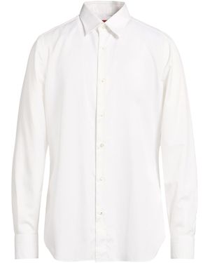 Isaia Shirt Cotton - White