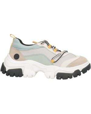 Timberland Sneakers Leather, Textile Fibers - White
