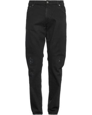 Daniele Alessandrini Couture Paris Jeans Cotton, Elastane - Black