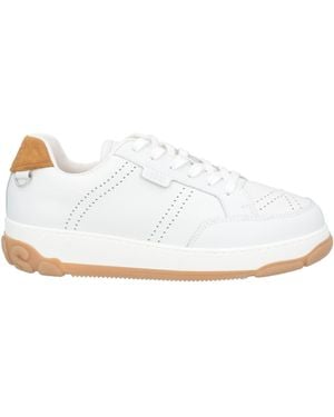 Gcds Sneakers Leather - White